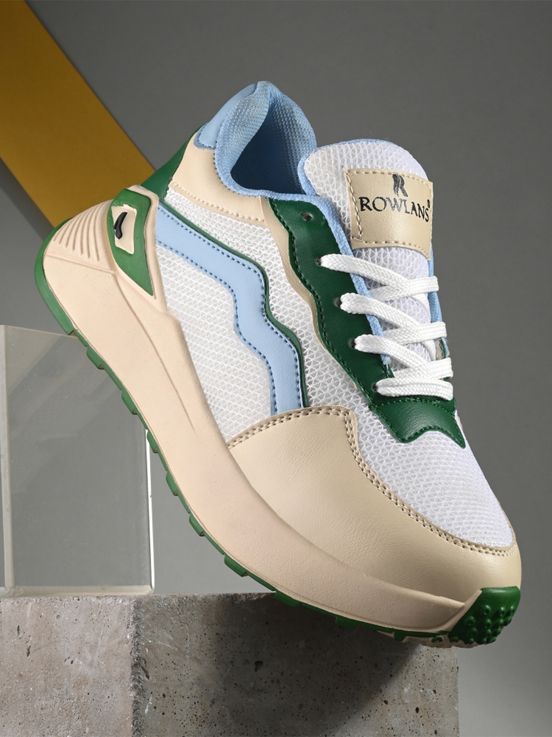 

Rowlans Women Colourblocked Sneakers, Blue