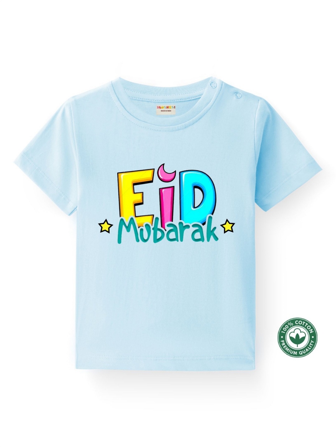 

BLUSHES Kids Printed T-shirt, Blue
