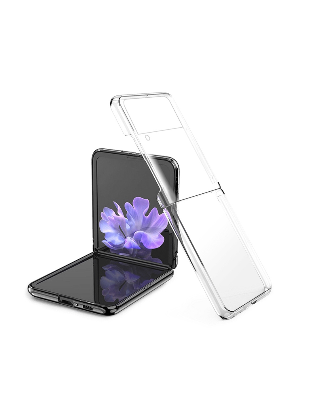 

DailyObjects Clear Samsung Galaxy Z Flip 4 Back Case, Transparent