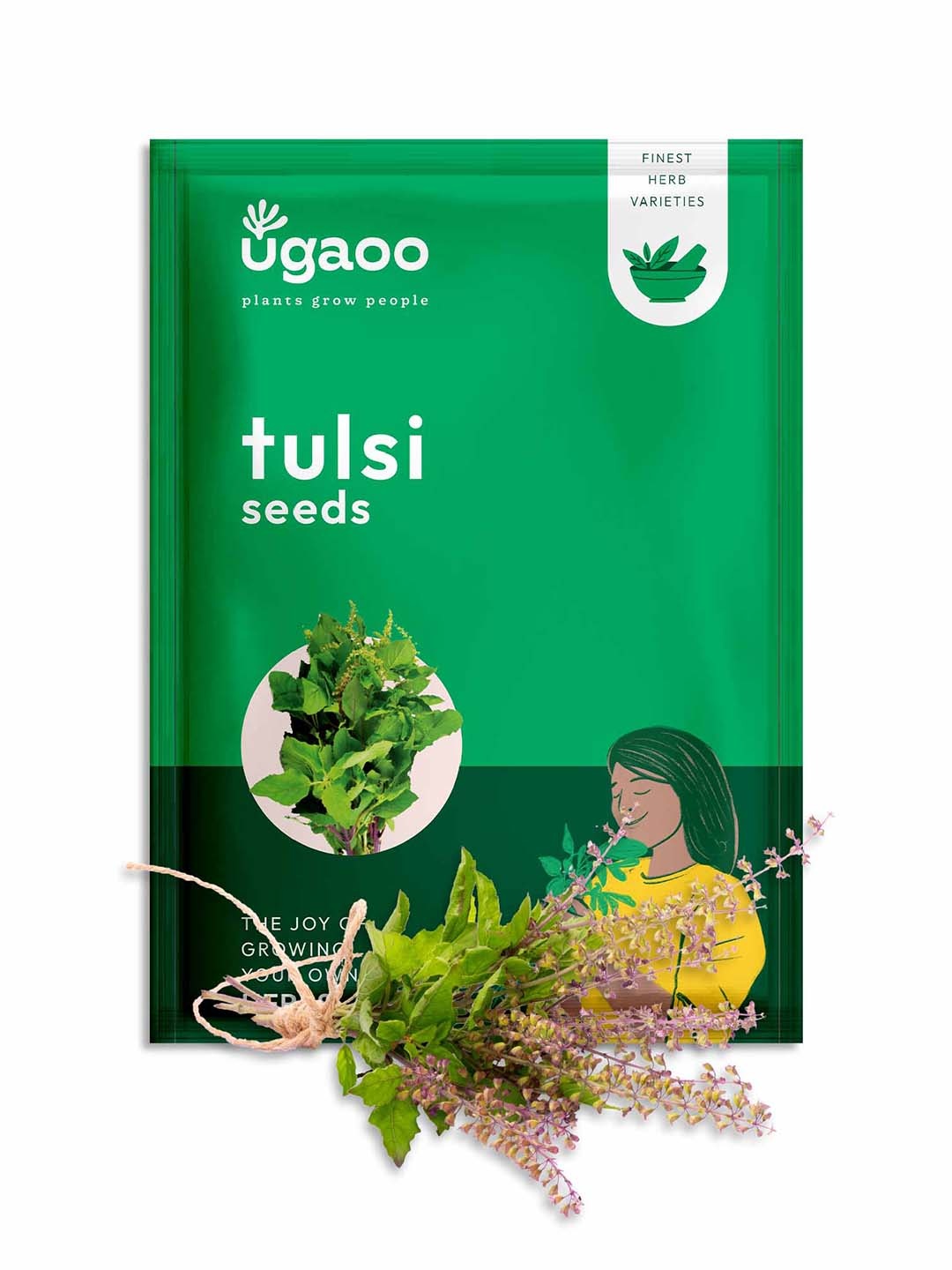 

UGAOO Tulsi Seeds, Brown