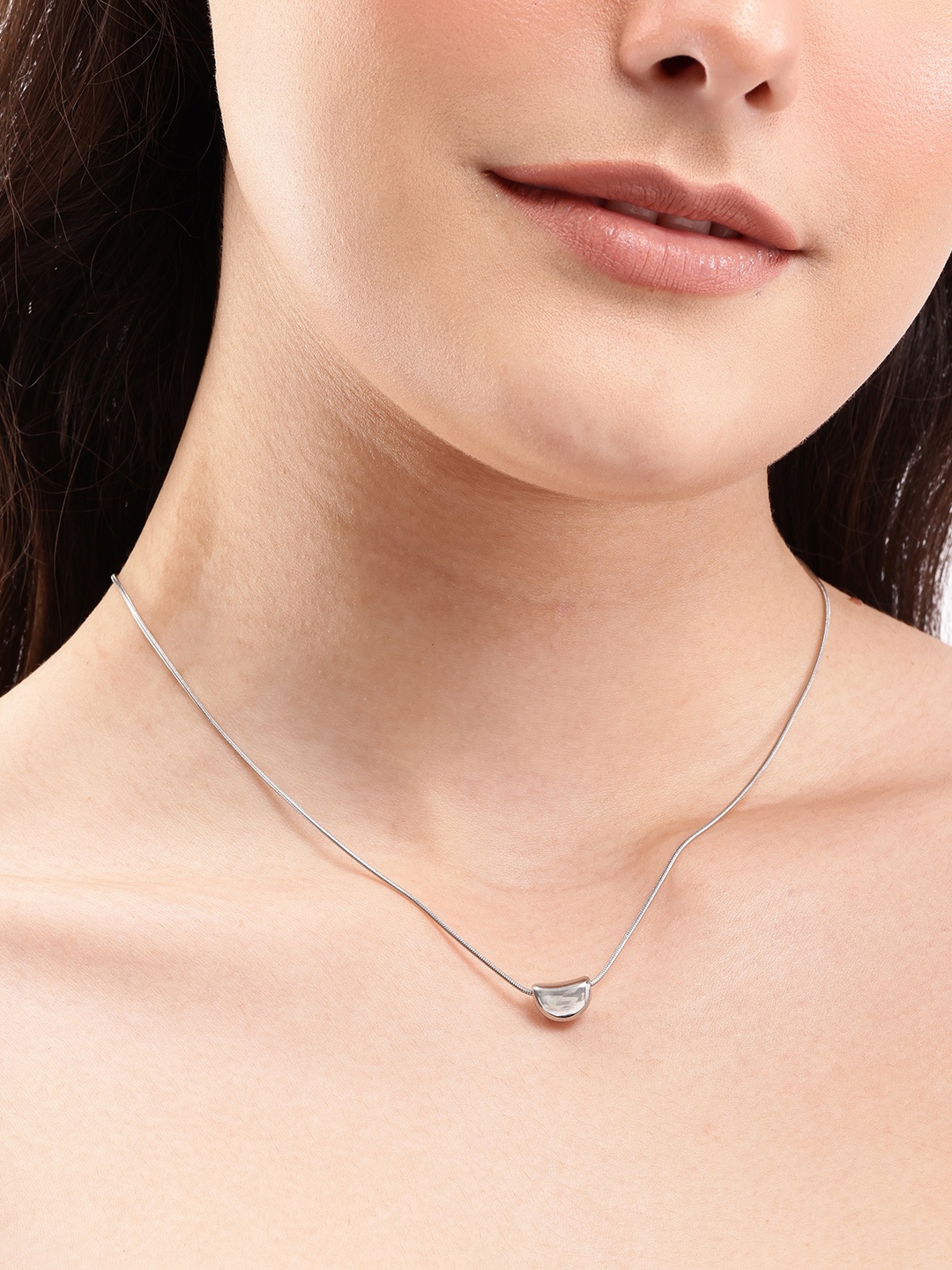 

DressBerry Minimal Pendant Chain, Silver