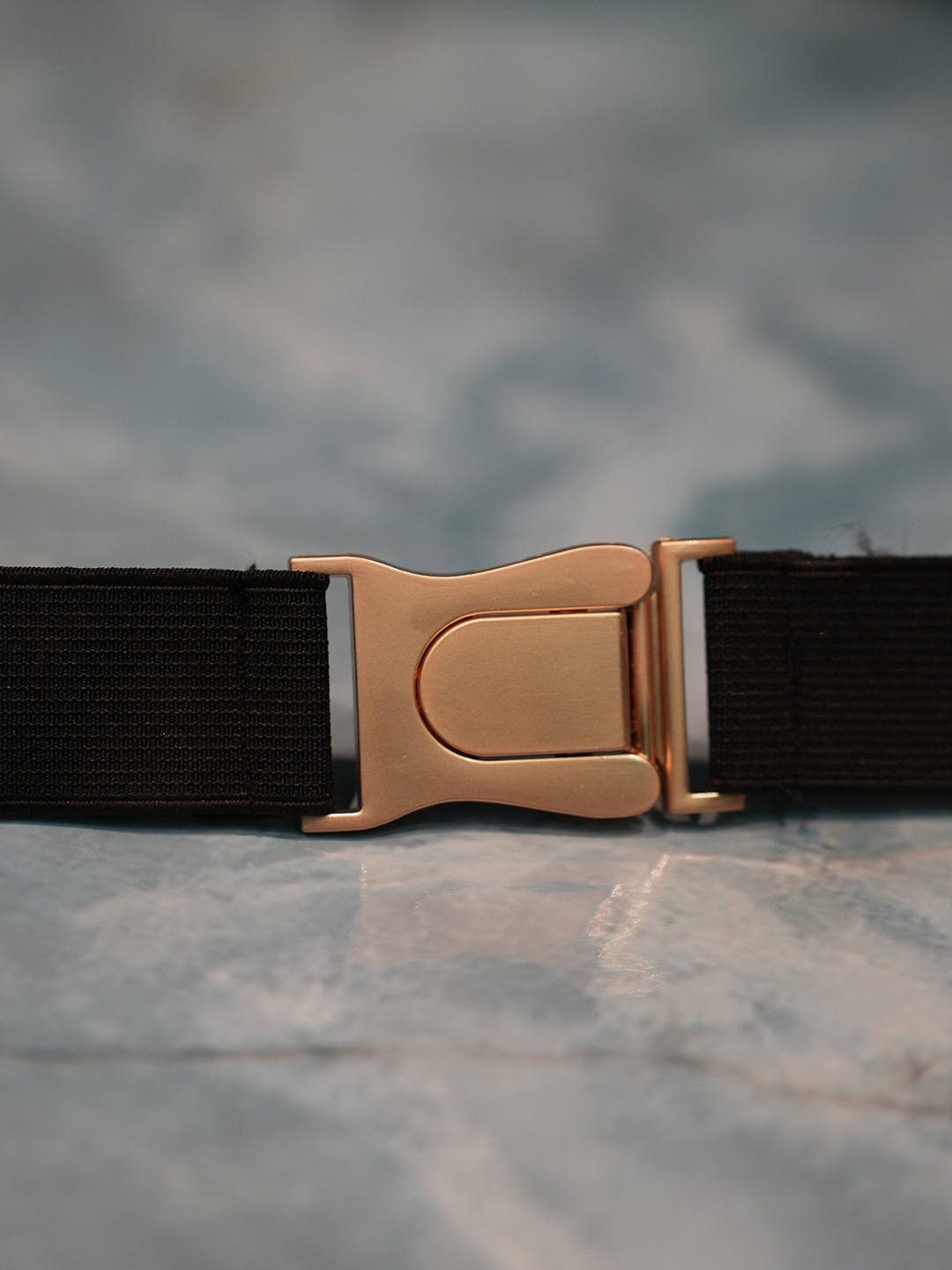 

HAPANI FASHION Women Leather Wide Belt, Black
