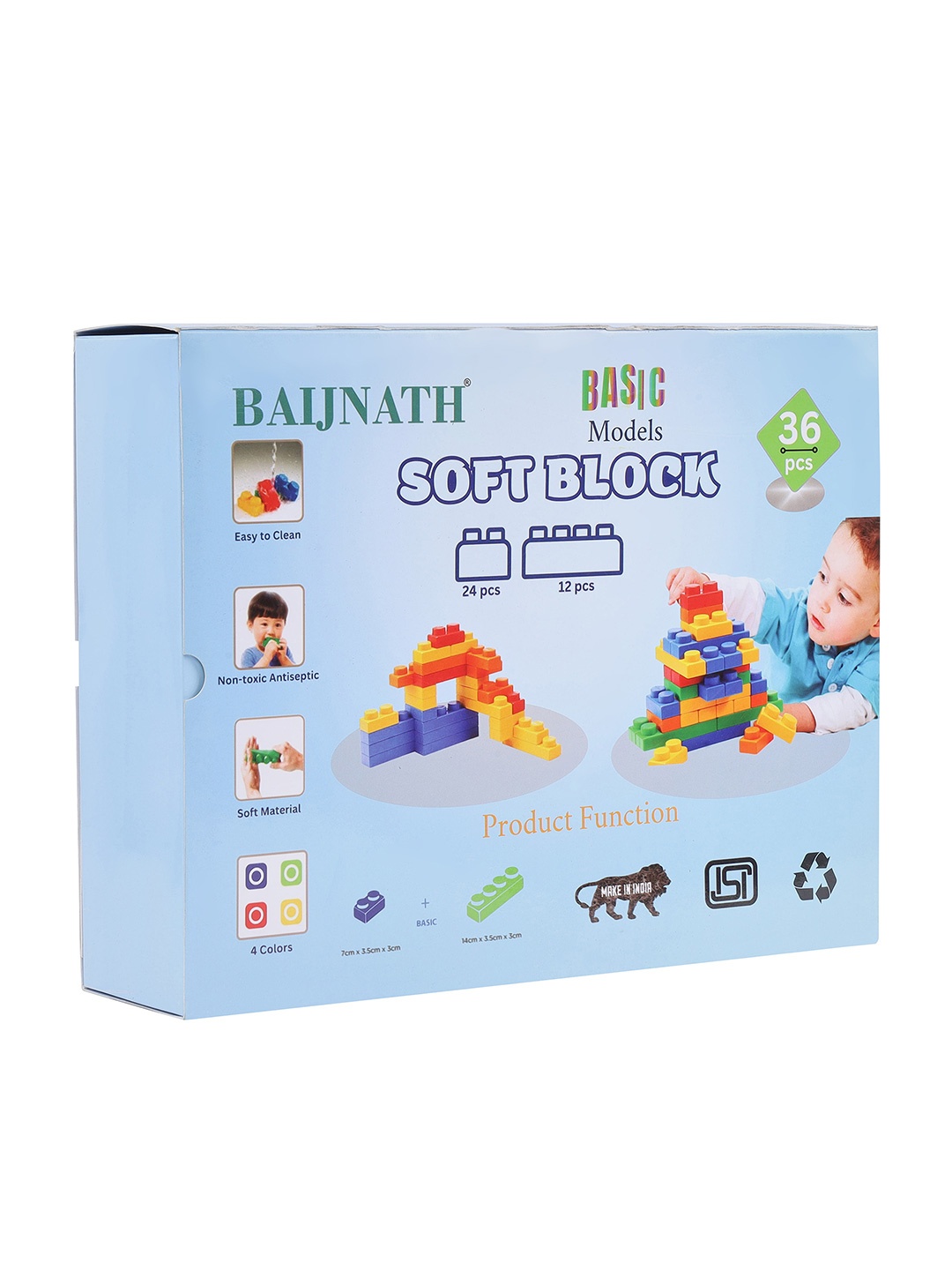 

BAIJNATH Skill Development Toy Learning and Development Toys, Red