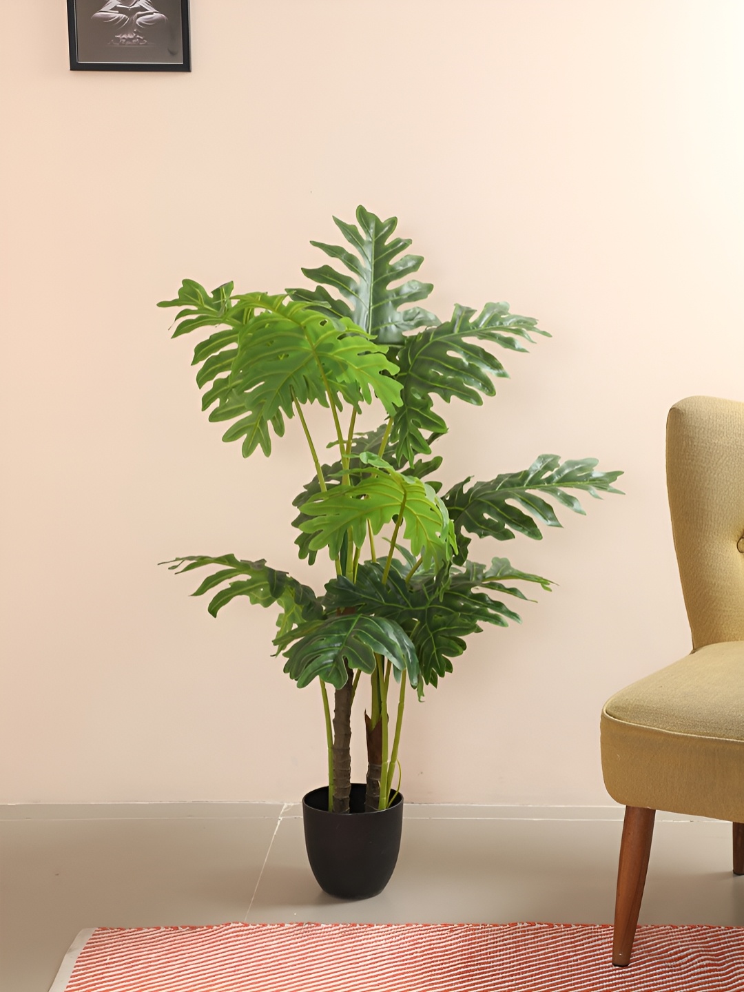 

Home Bloom Green 1 Pieces Artificial Plant With Pot