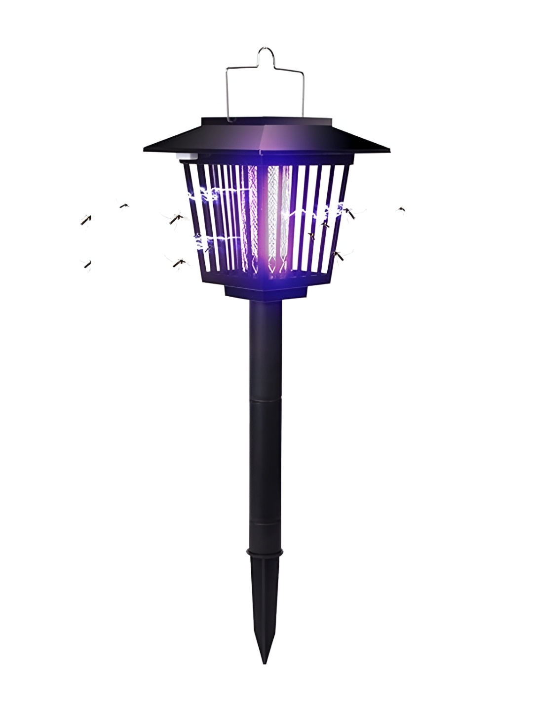 

XERGY 2 in 1 Solar Light Mosquito Fly Killer Waterproof Lighting Mosquito Repellent Lamp, Black