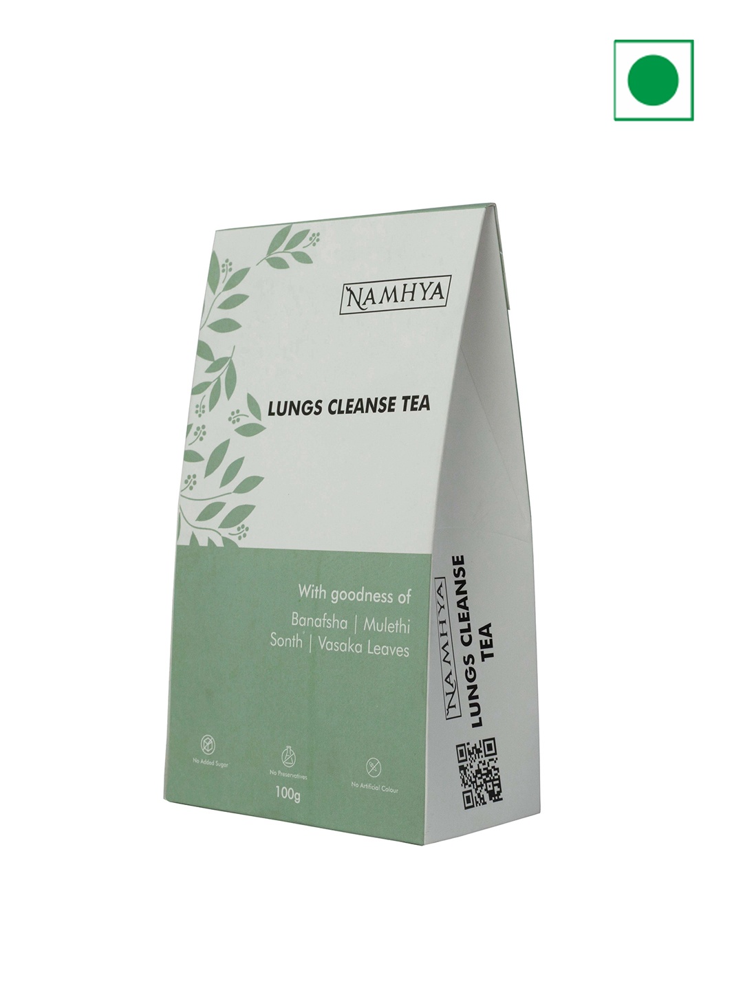 

NAMHYA Lungs Cleanse Tea- 100 g, Green