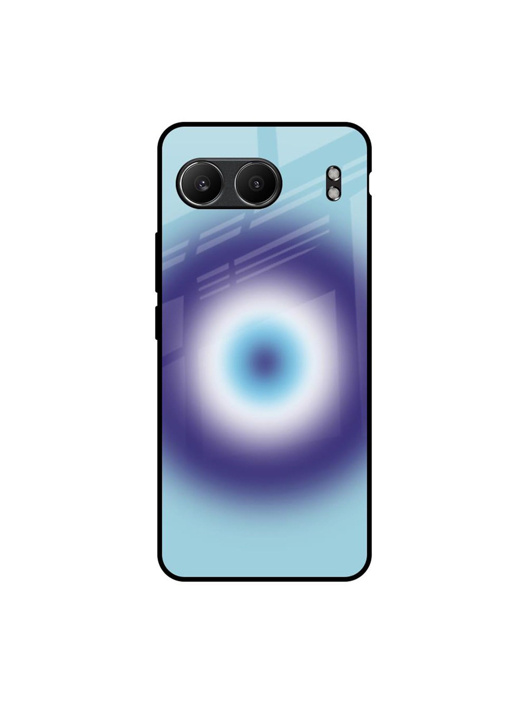 

QRIOH Evil Eye Art OnePlus Nord 4 5G Impact Resistant Back Case, Blue