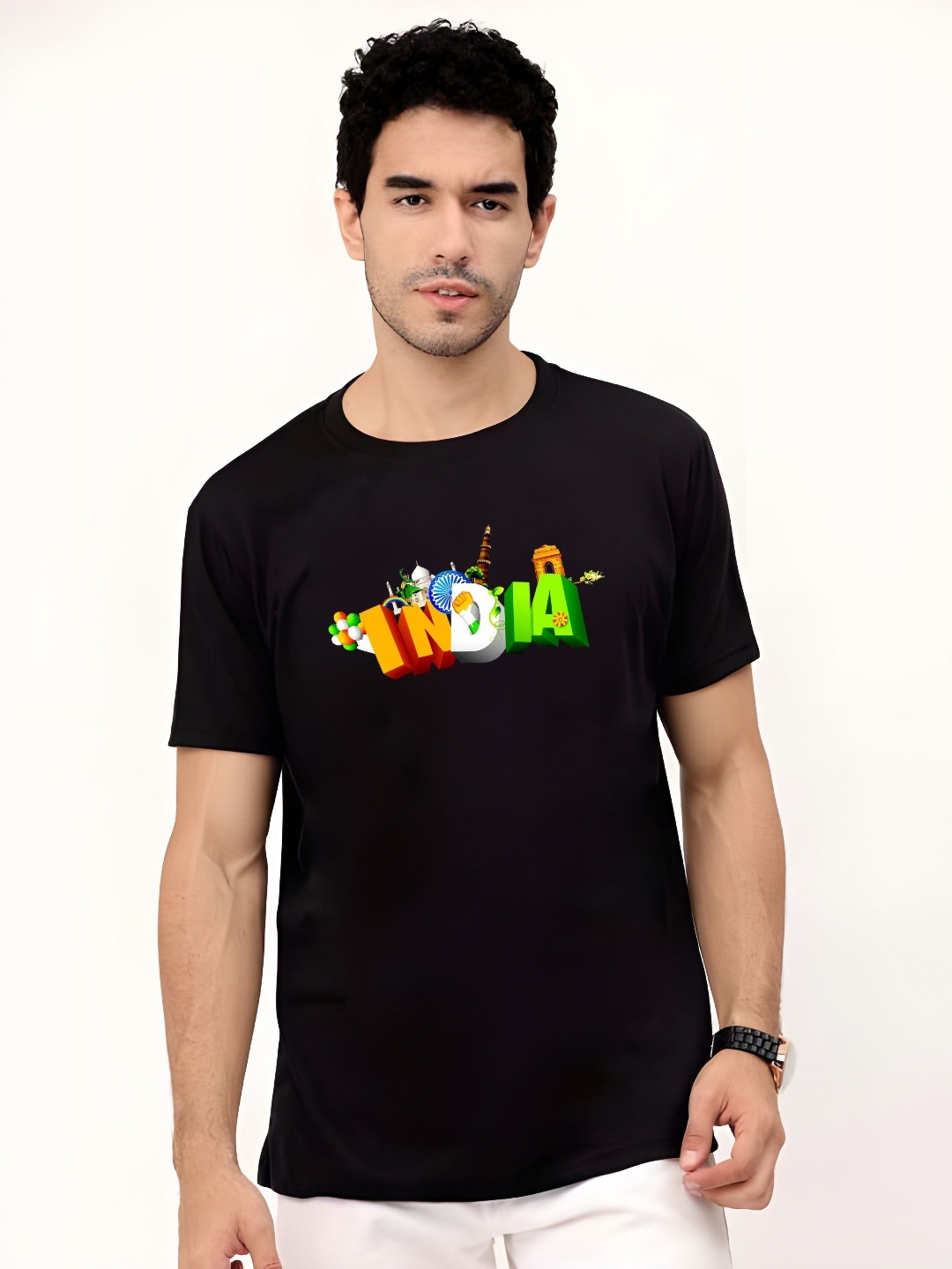 

THE BEETEL HOUSE Men T-shirt, Black