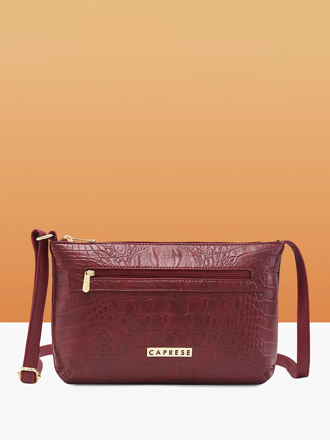 

DressBerry X CAPRESE Women Syra Sling Bag, Maroon