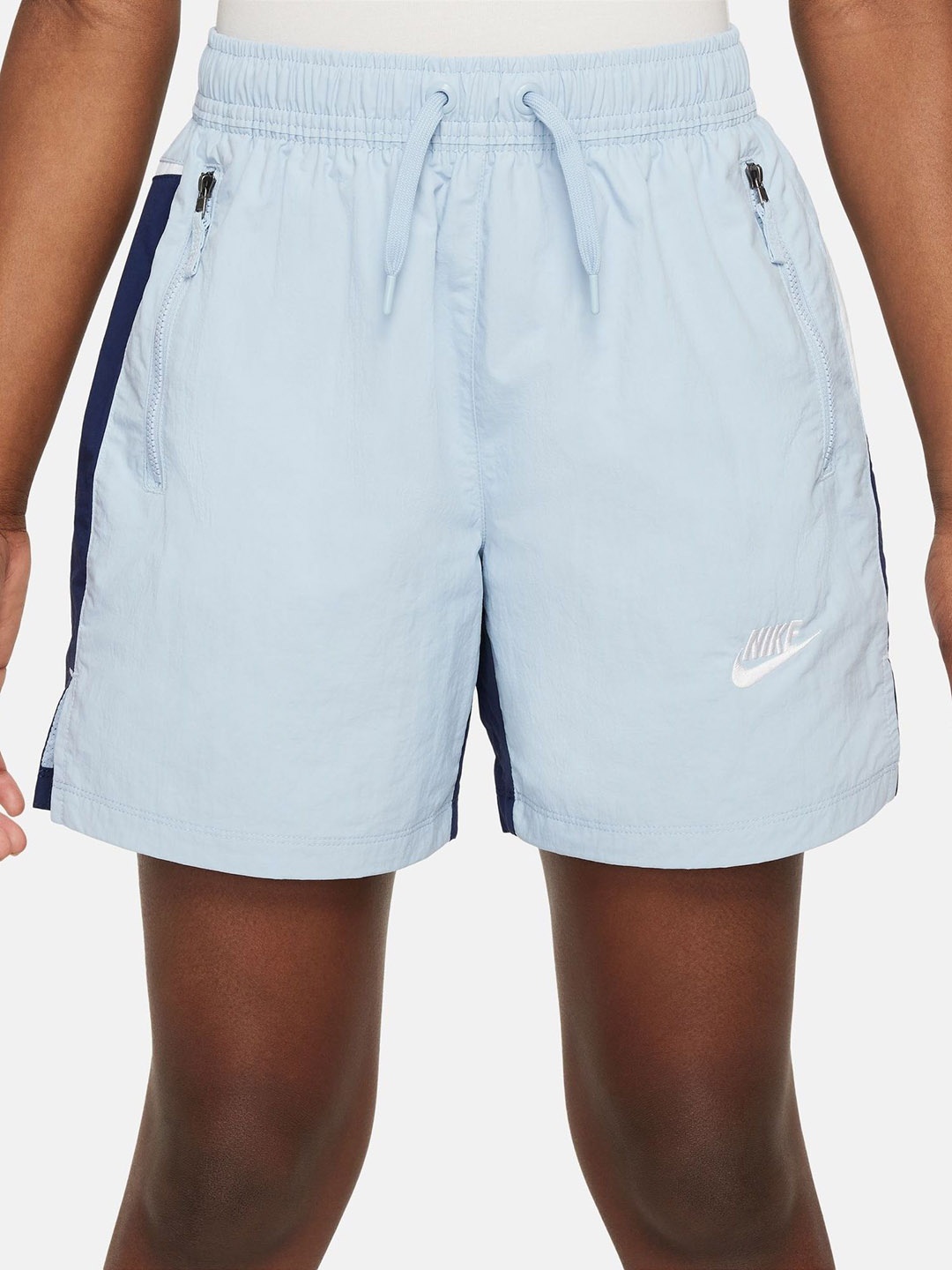 

Nike Sportswear Amplify Older Kids' Woven Shorts, Blue