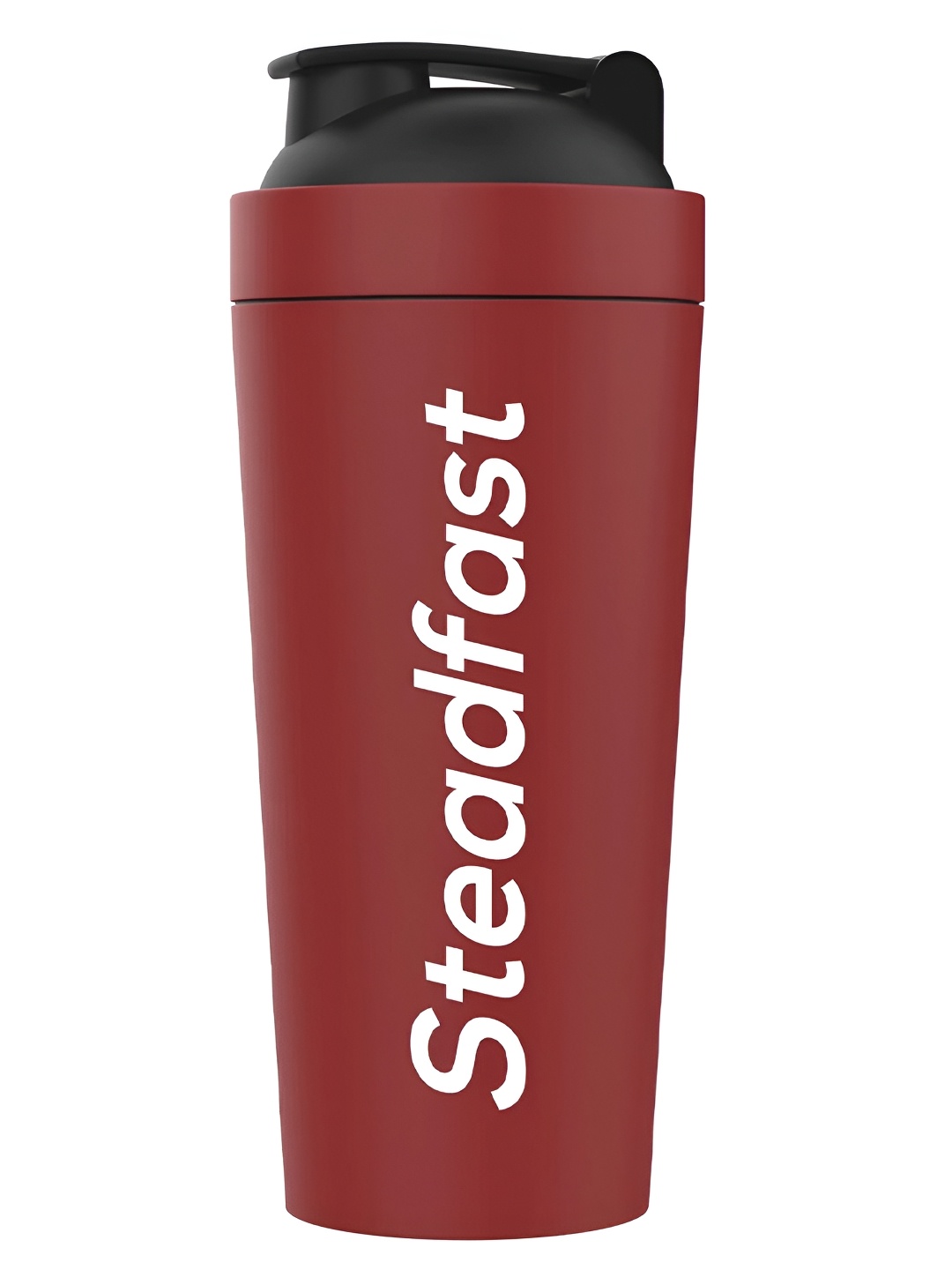 

Steadfast Nutrition Red-Toned & Black Stainless Steel Shaker Water Bottle 750ml