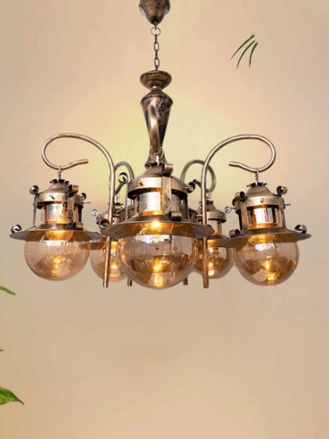 

GAUVIK Gold-Toned Ceiling Lamp