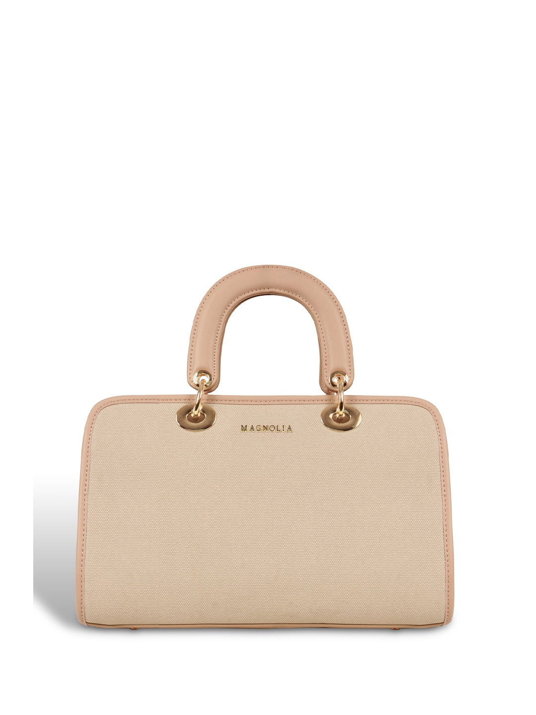 

MAGNOLIA Structured Handheld Bag With Detachable Sling Strap, Khaki