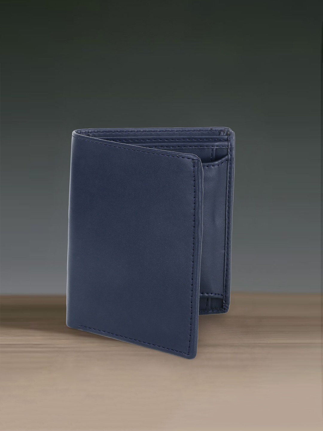 

Provogue Men PU Two Fold Wallet, Blue