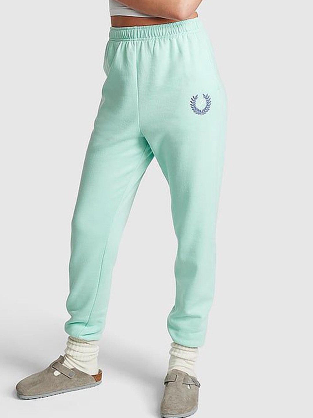 

Victoria's Secret PINK Women High-Waist Gym Joggers, Blue