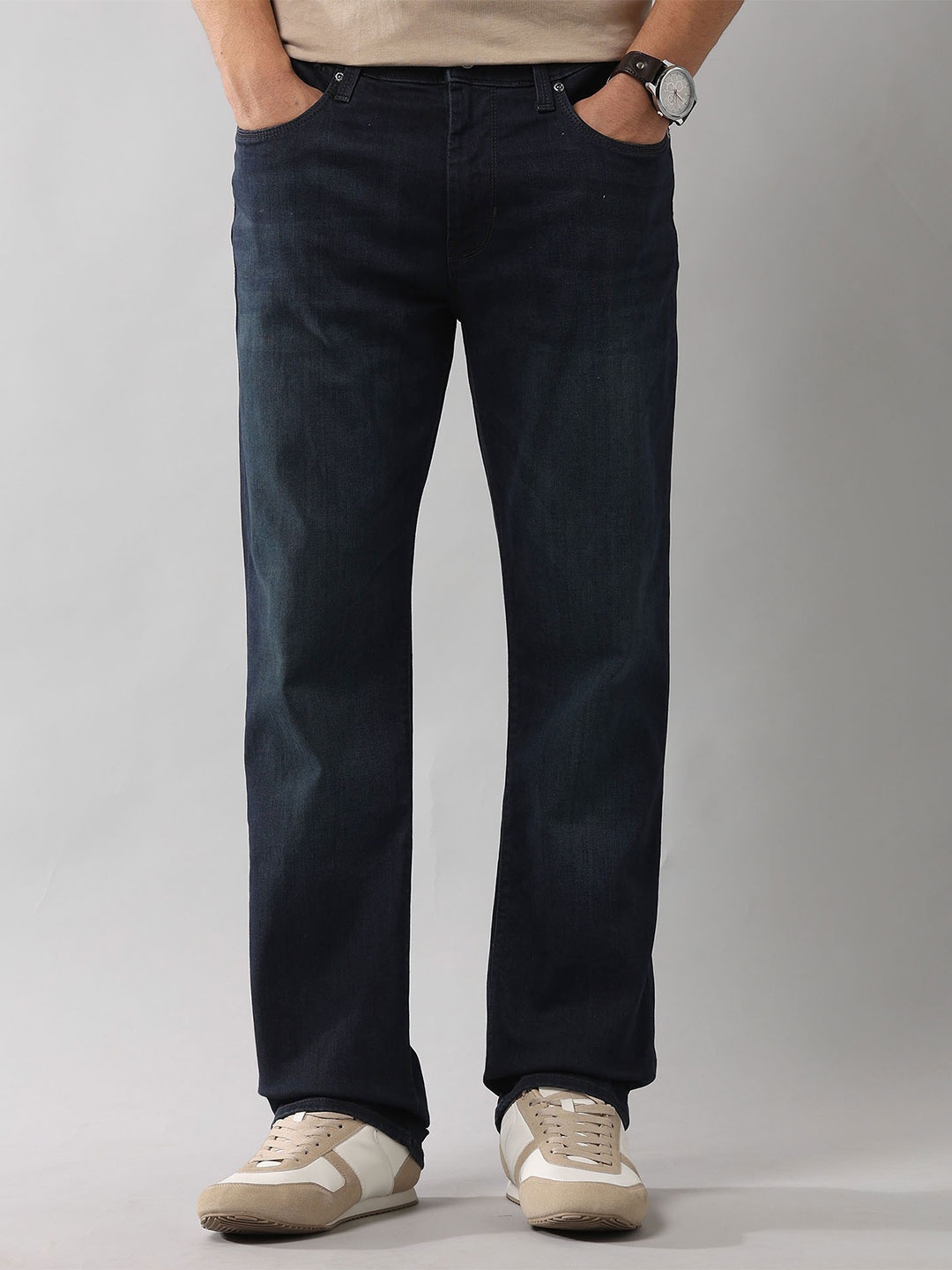 

U.S. Polo Assn. Denim Co. Men Slim Fit Light Fade Jeans, Blue
