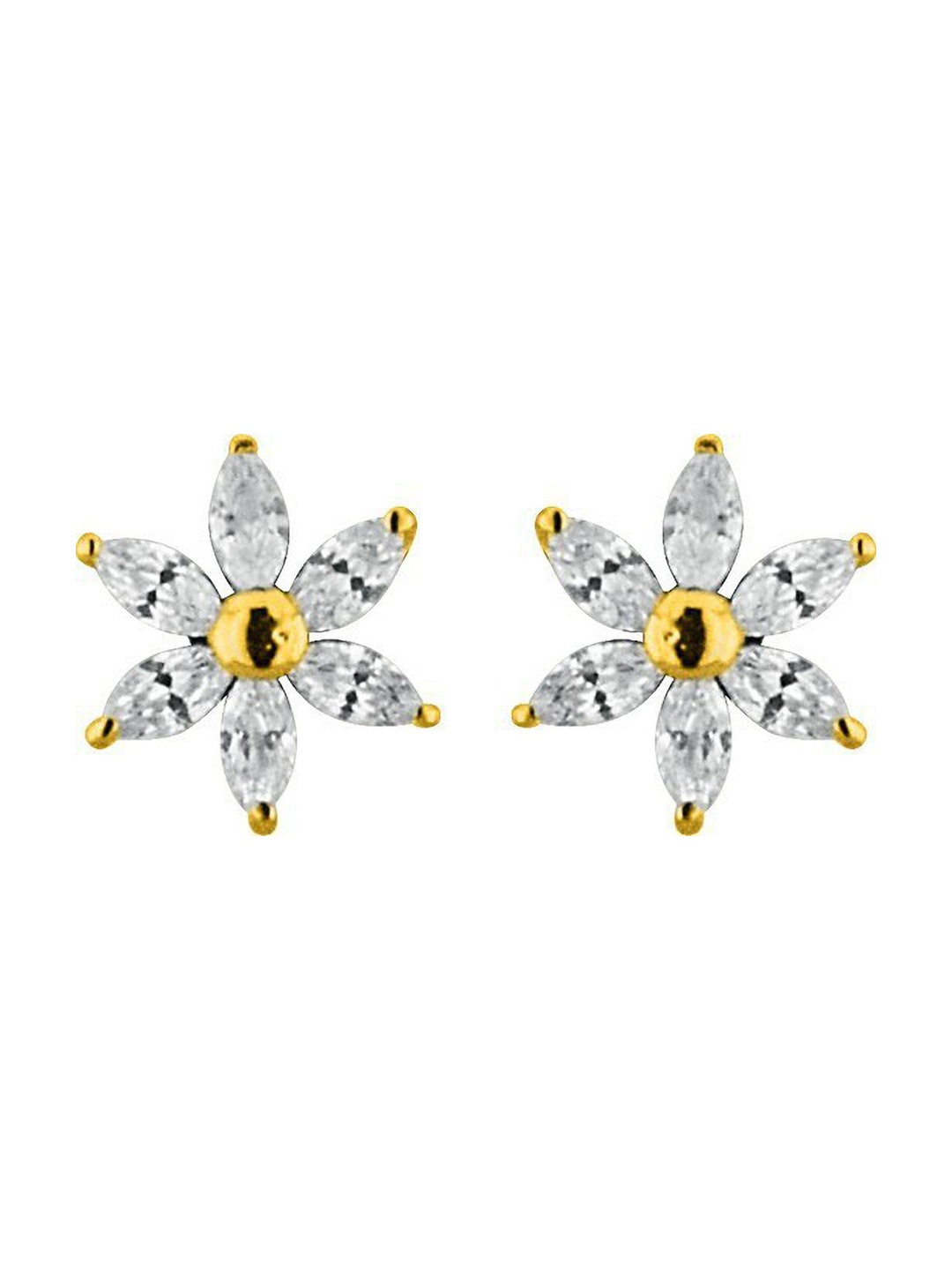 

Sri Jagdamba Pearls Dealer Contemporary Studs Earrings, White