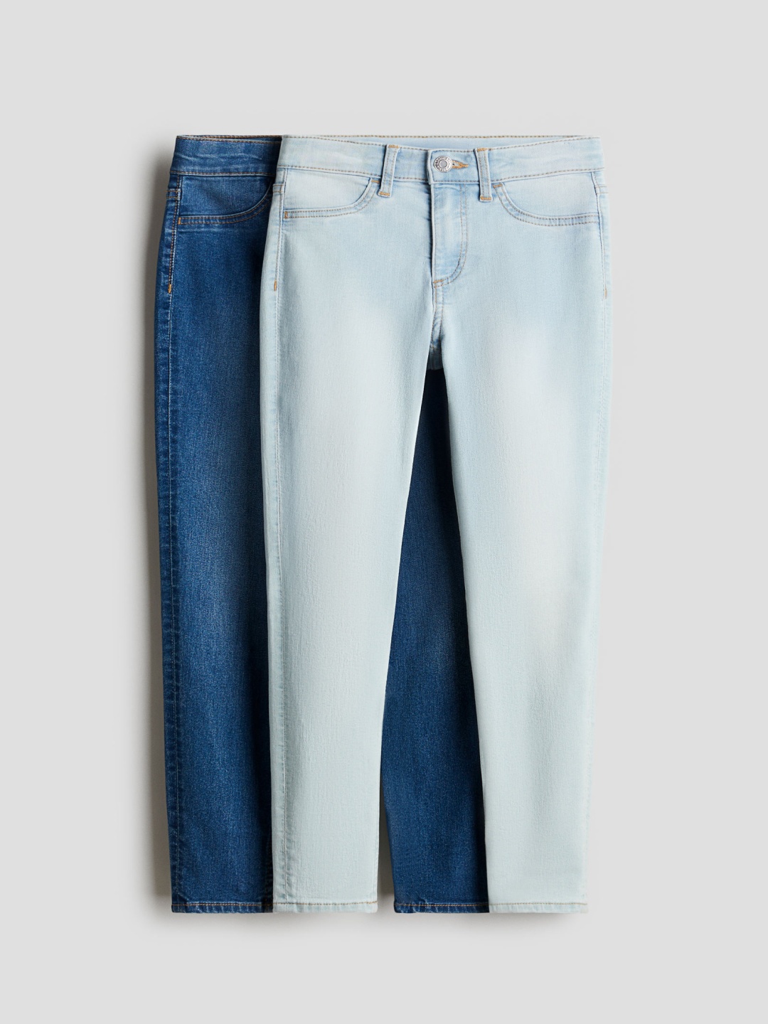 

H&M 2-Pack Skinny Fit Jeans, Blue