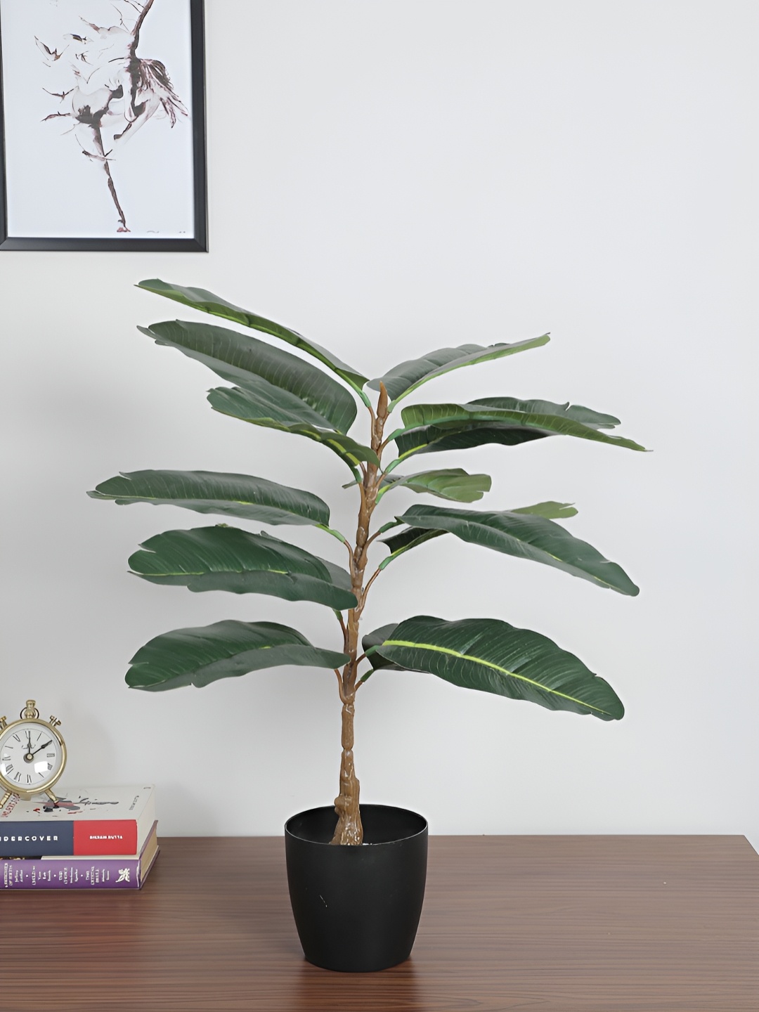 

Home Bloom Green 1 Pieces Artificial Plant With Pot
