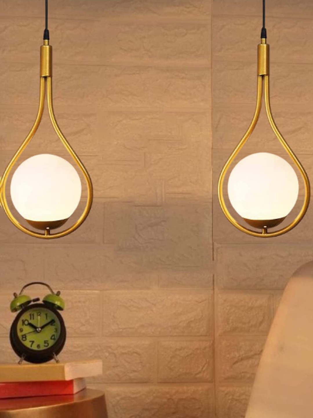 

GAUVIK Gold-Toned Ceiling Lamp