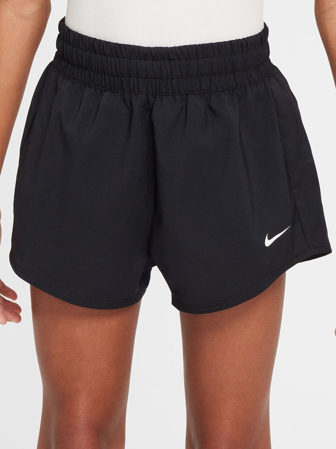 

Nike One Girls' Dri-FIT 7.5cm (approx.) 2-in-1 Shorts, Black