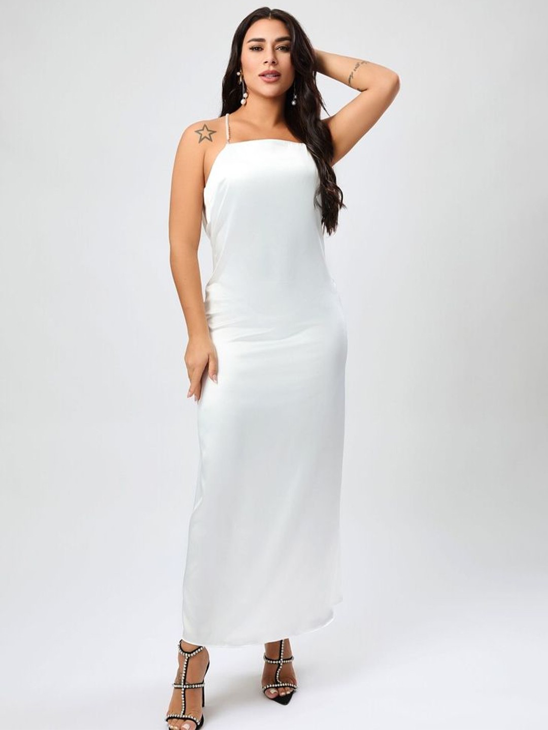 

LULU & SKY Maxi Dress, White