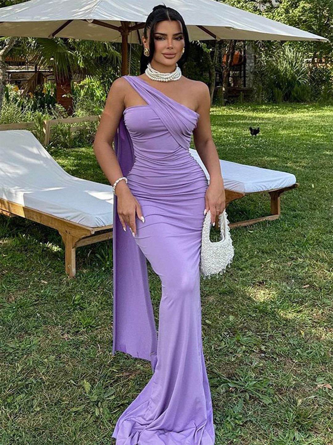 

LULU & SKY Maxi Dress, Purple