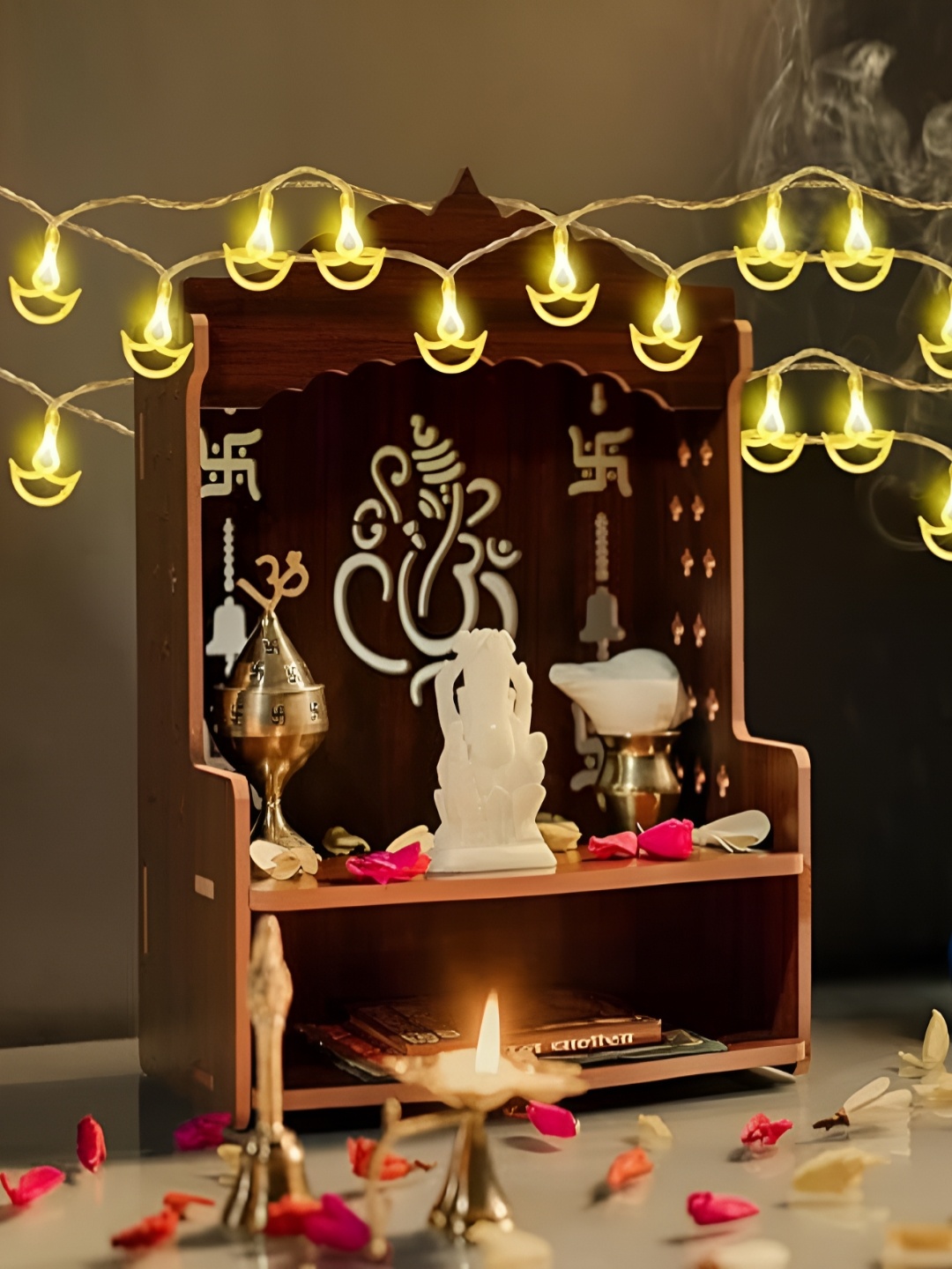 

XERGY 14 LED String Light Hanging Diyas- 3.5m, Yellow