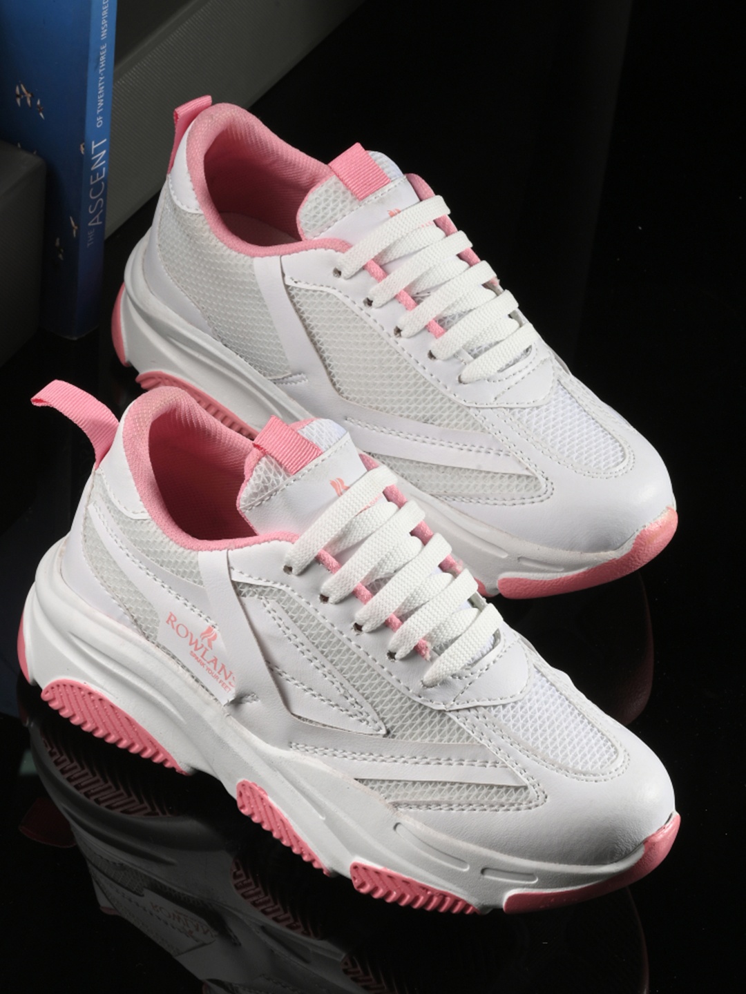 

Rowlans Women Colourblocked Sneakers, White