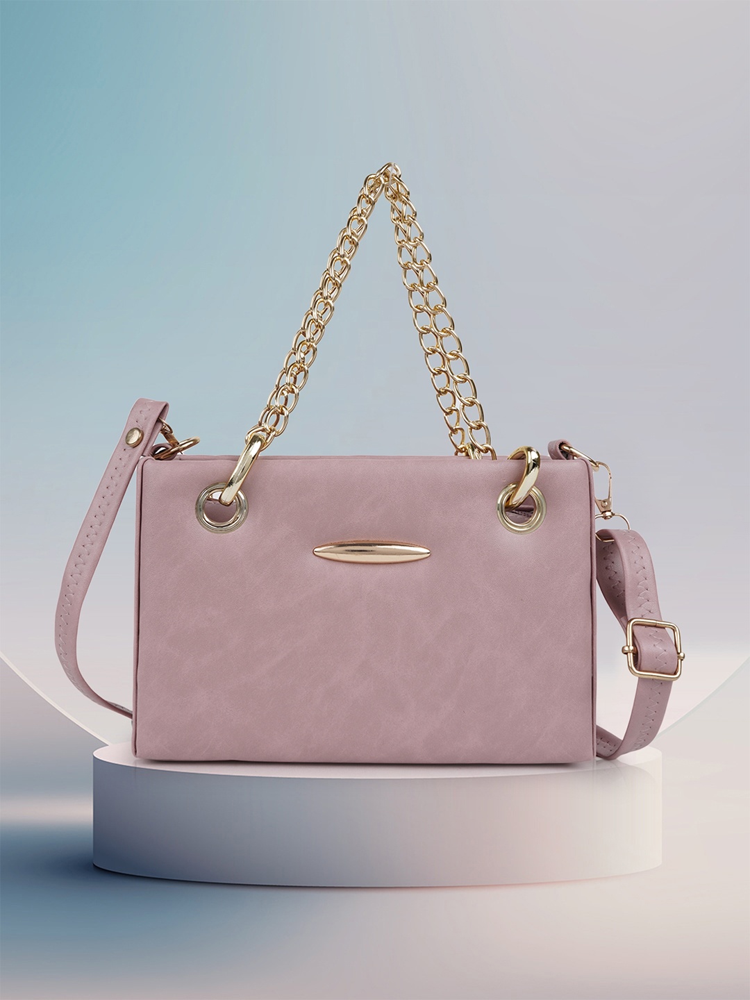 

STARWINGS Women Solid Sling Bag, Mauve