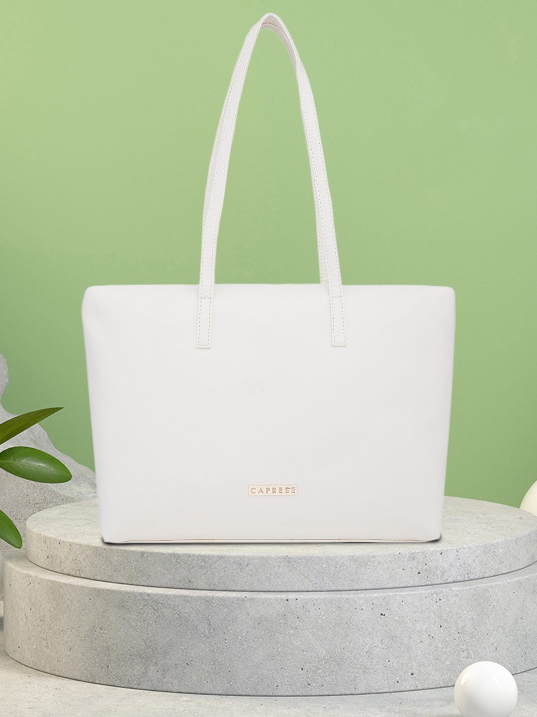 

DressBerry X CAPRESE Jones Large Tote Bag, Off white