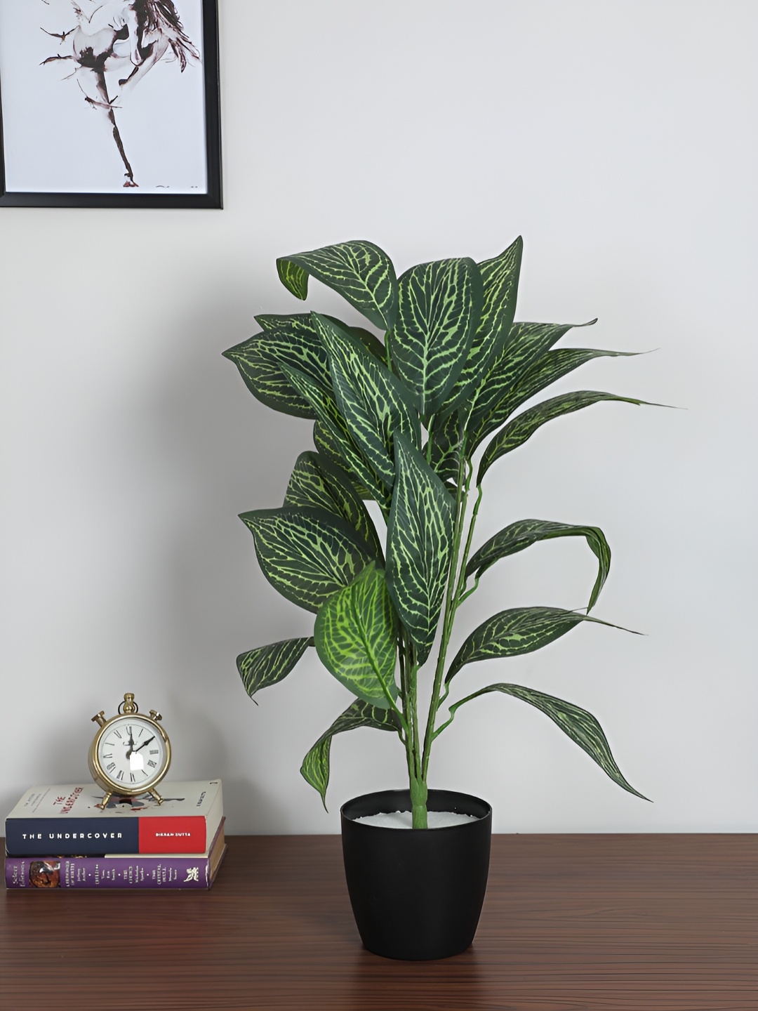 

Home Bloom Yellow 1 Pieces Artificial Plant With Pot