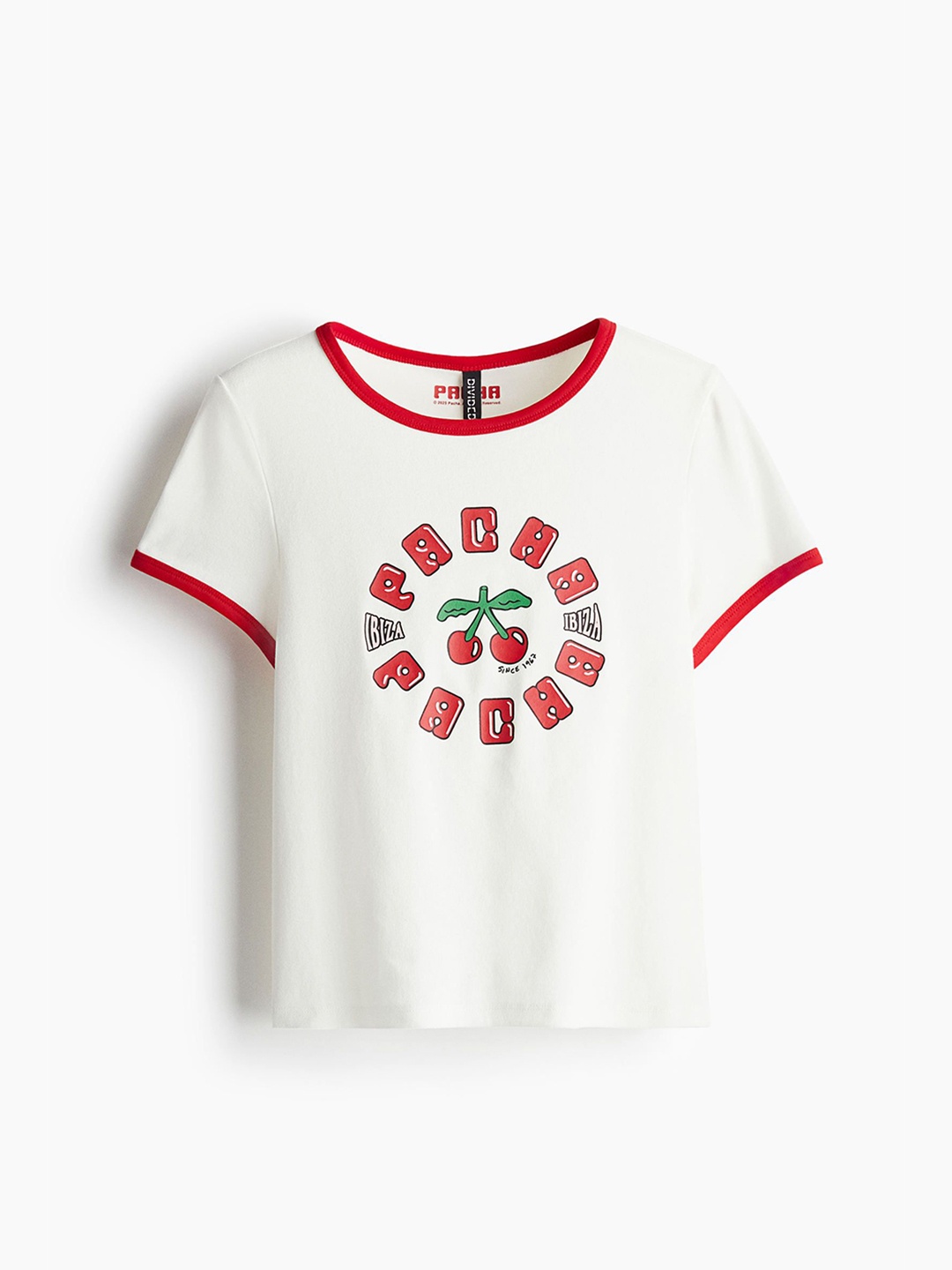

H&M Printed T-Shirt, White