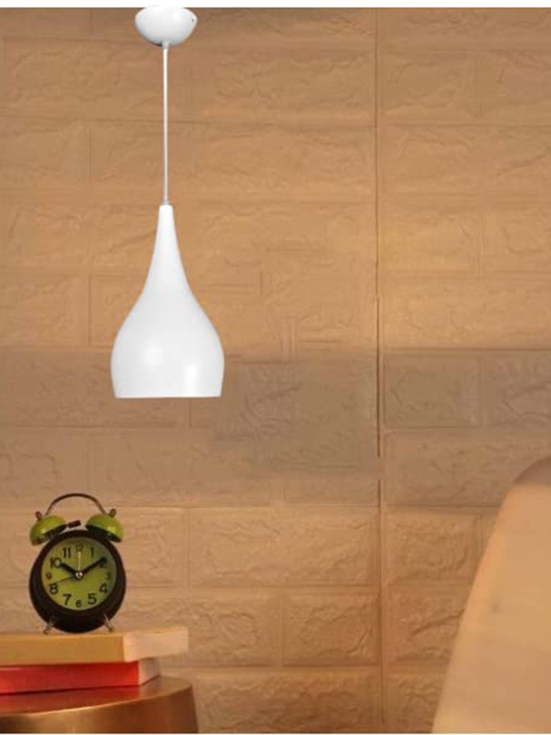 

GAUVIK White Aluminium Ceiling Lamp