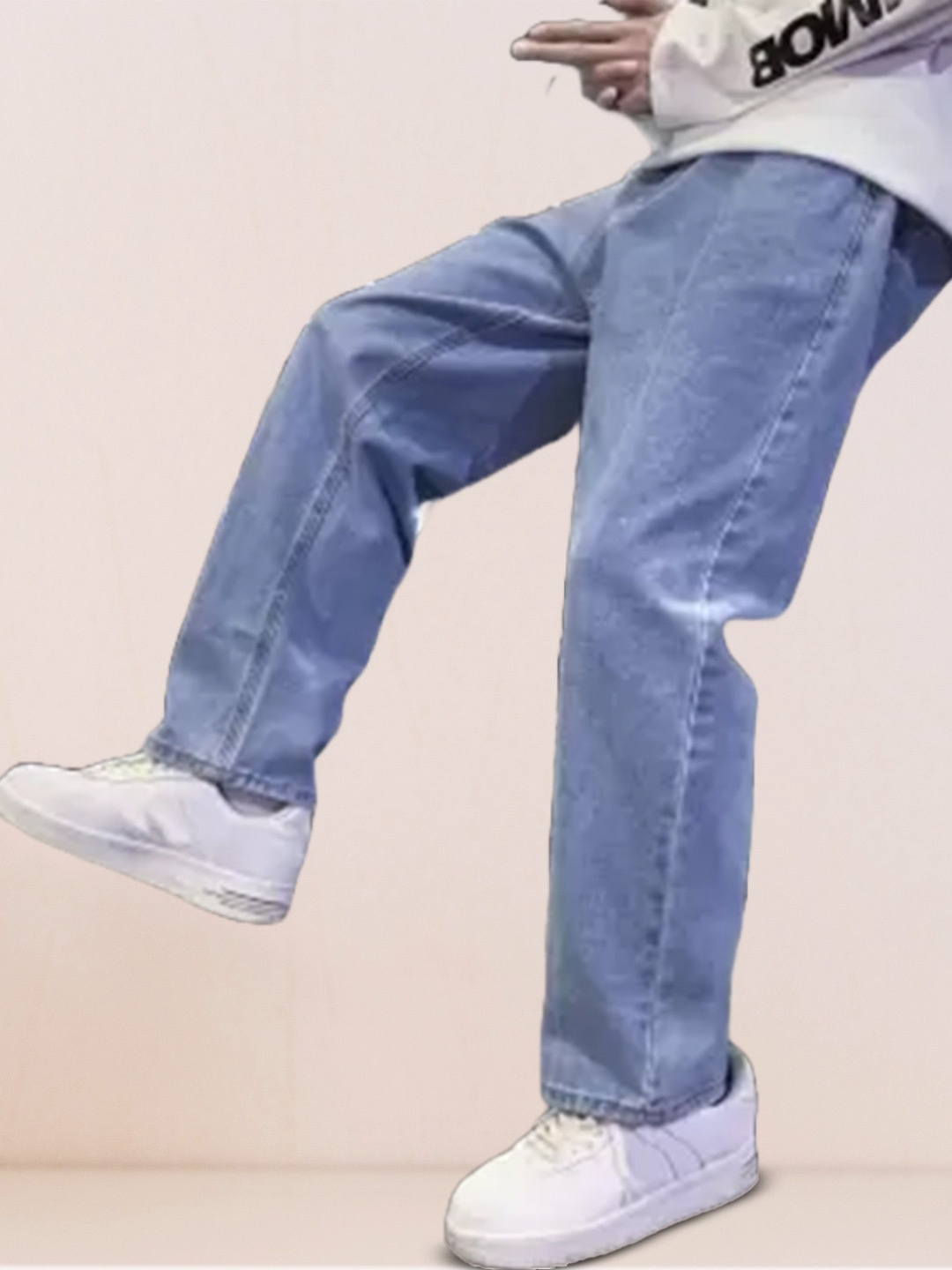 

COMFITS Men Classic Stretchable Mid-Rise Jeans, Blue