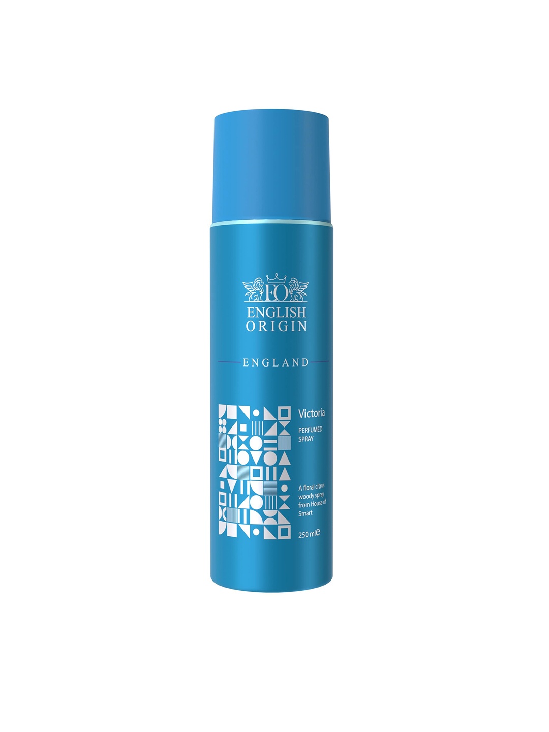 

English Origin Victoria Long Lasting Deodorant - 250 ml, Blue