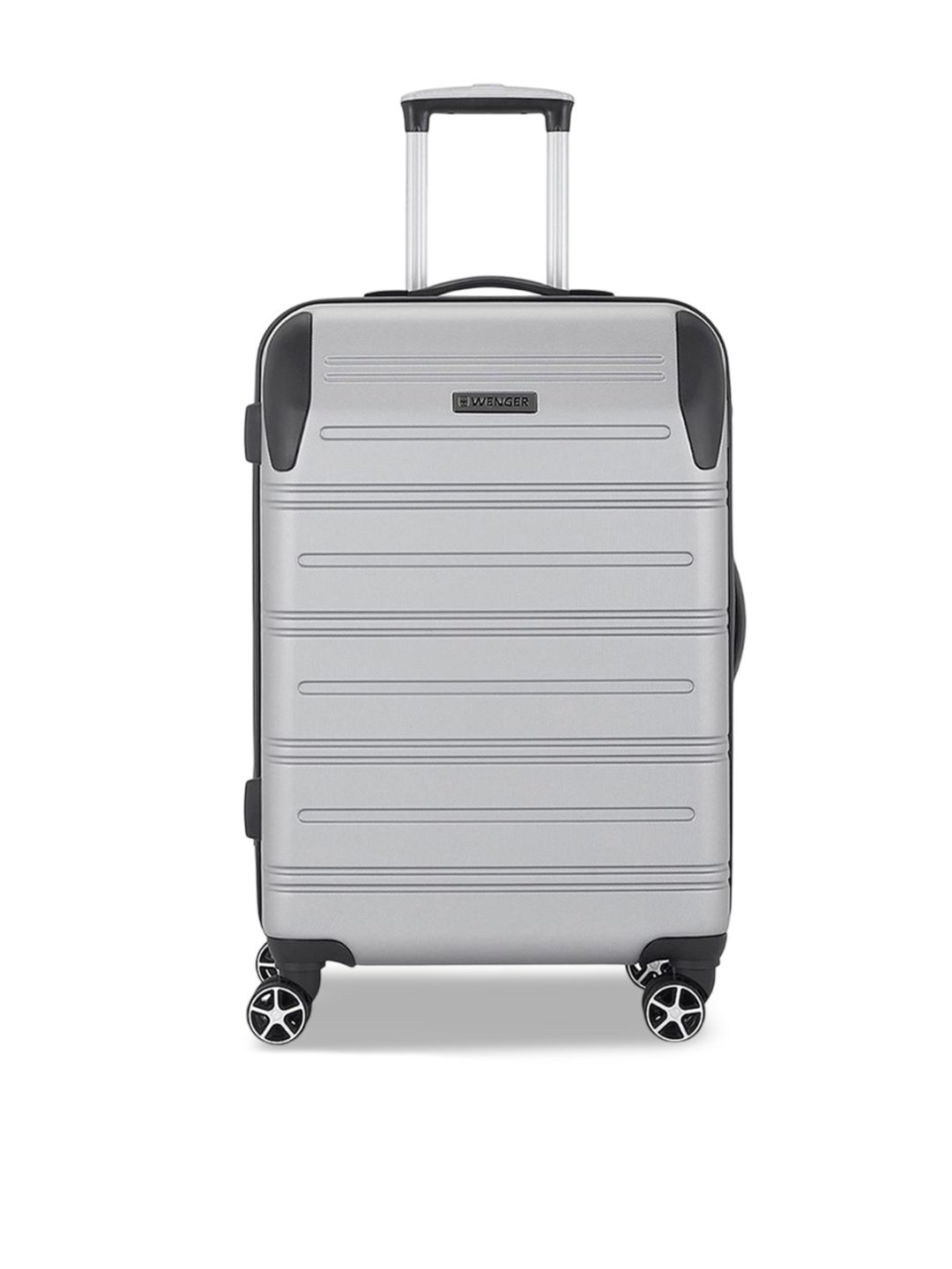 

Wenger Unisex Static Pro Hard-Sided Medium Trolley Bag, Grey