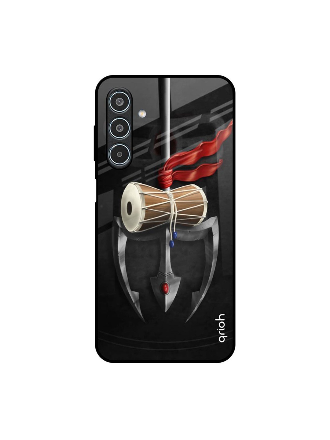 

QRIOH Power Of Lord Samsung Galaxy M35 5G Impact Resistant Back Case, Black