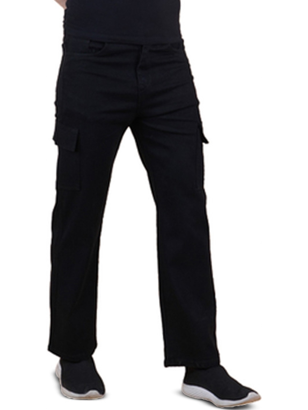 

COMFITS Men Classic Stretchable Jeans, Black