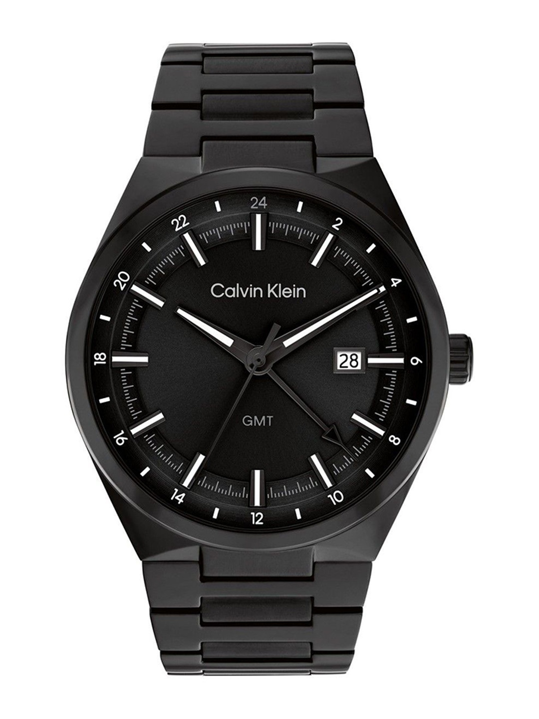 

Calvin Klein Distinguish Men Black Dial & Stainless Steel Straps Analogue Watch 25200490