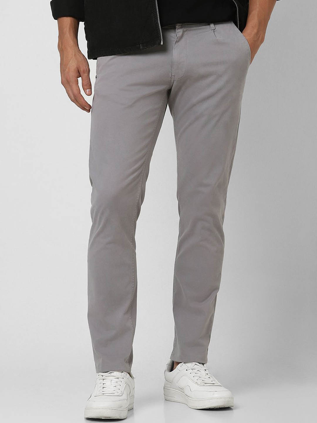 

Van Heusen Denim Labs Men Slim Fit Clean Look Stretchable Jeans, Grey