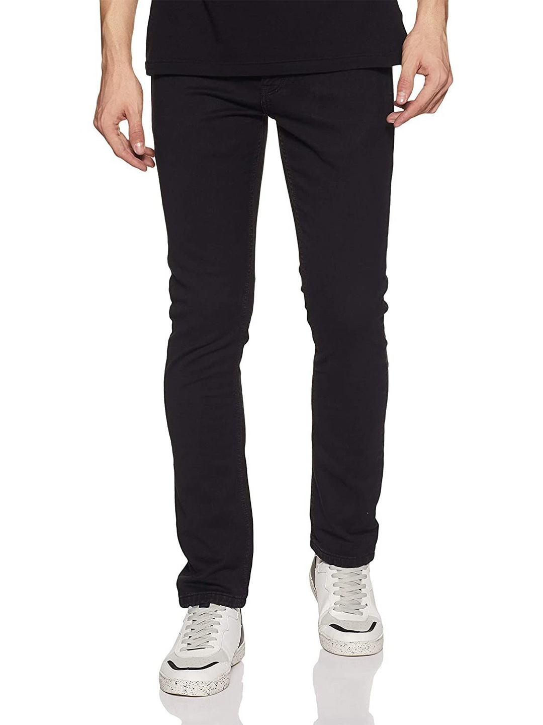 

COMFITS Men Mid-Rise Classic Jeans, Black