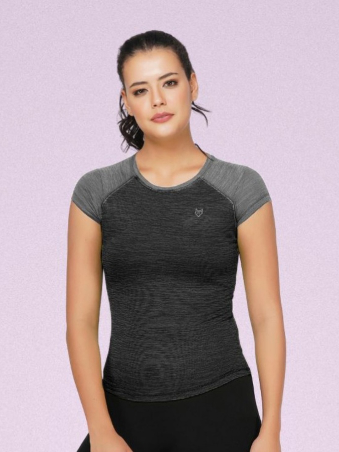 

Body Mechanics Raglan Sleeves T-shirt, Grey
