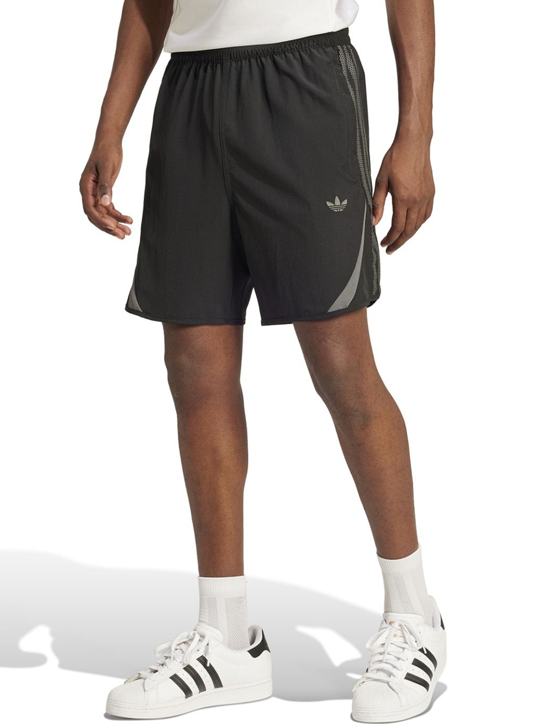 

ADIDAS Originals Men Printed Training or Gym Sports Shorts, Black