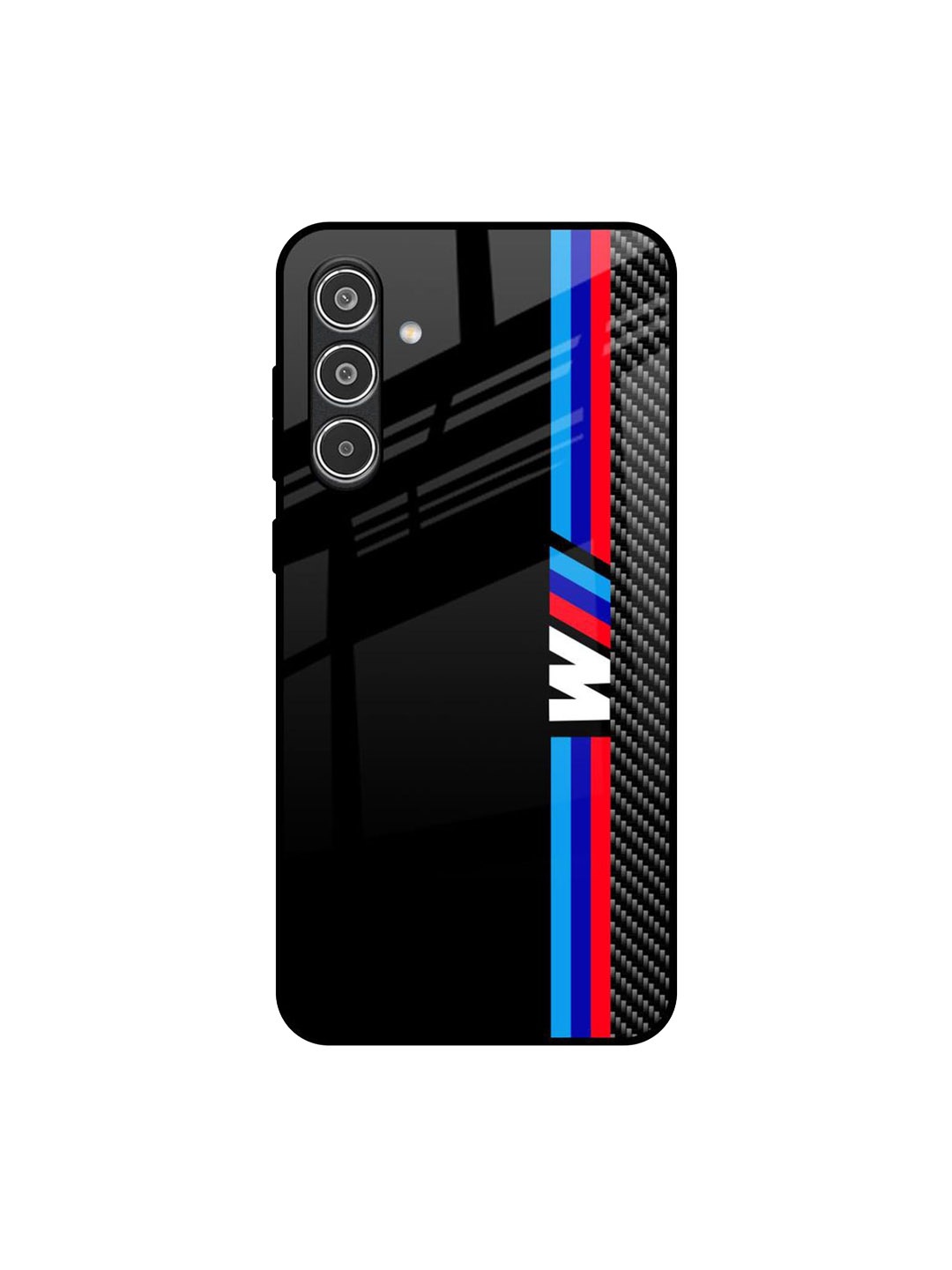 

QRIOH Automotive Art Samsung Galaxy A56 5G Impact Resistant Back Case, Black