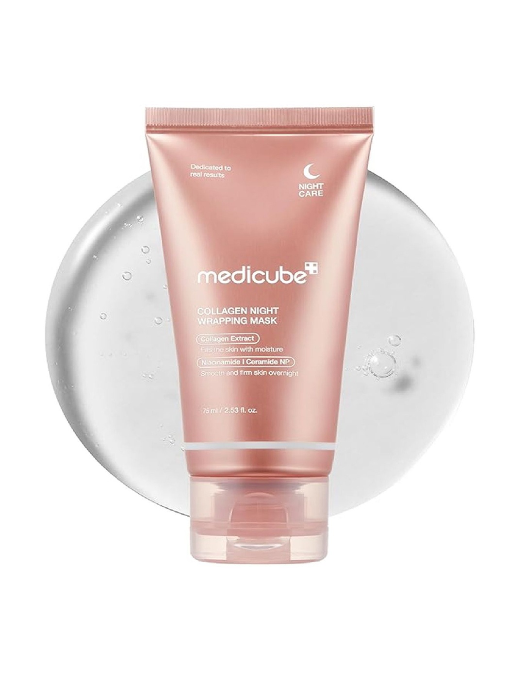 

Medicube Collagen Night Wrapping Mask With Niacinamide For Hydration - 75 ml, Grey