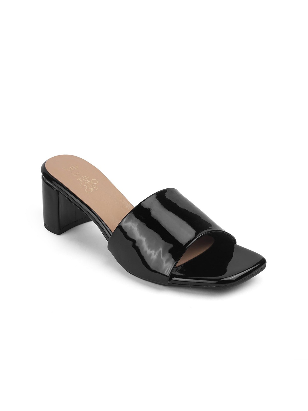 

Tresmode Women Block Sandals, Black