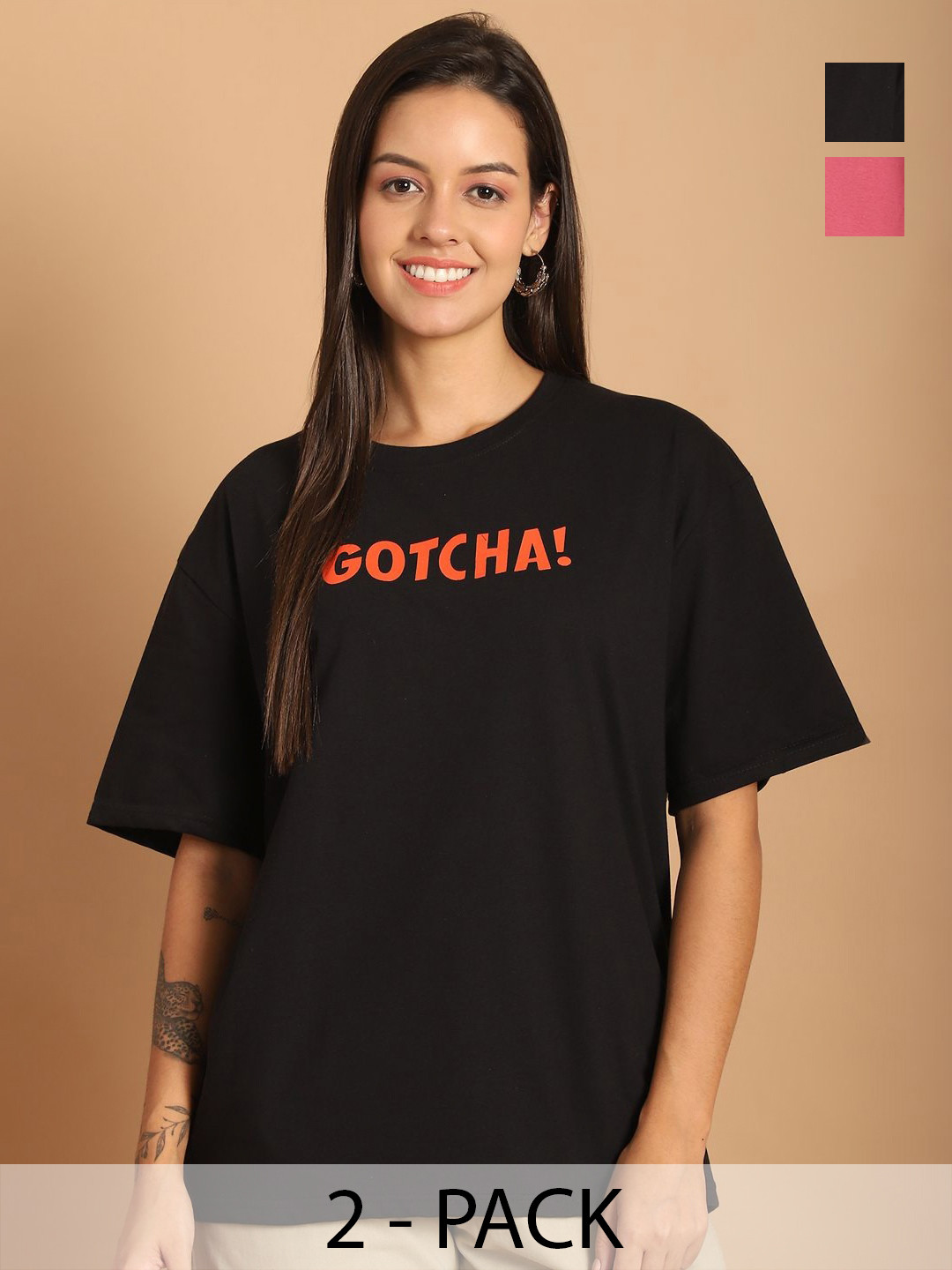 

Tromko Women Printed T-shirt, Multi
