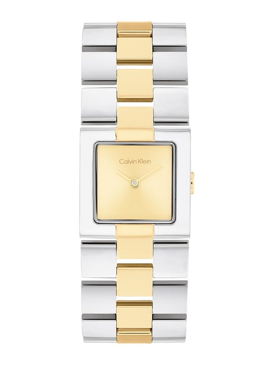 

Calvin Klein Women Dial & Stainless Steel Bracelet Style Straps Analogue Watch 25100115, Gold