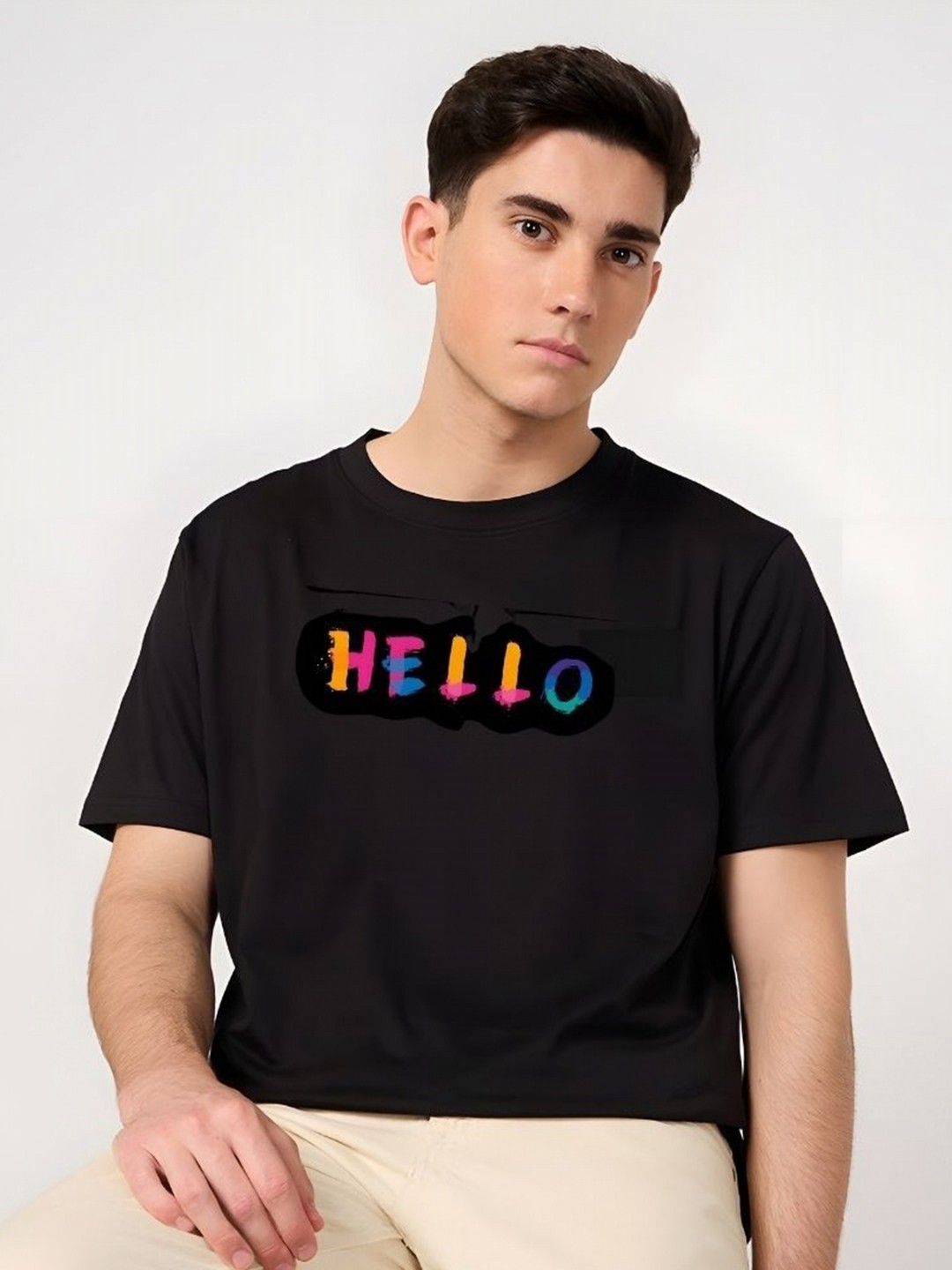 

SZN Men T-shirt, Black